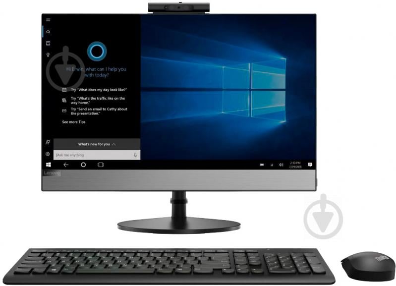 Моноблок Lenovo V530-22 21,5" (10US005NRU) black/grey - фото 1