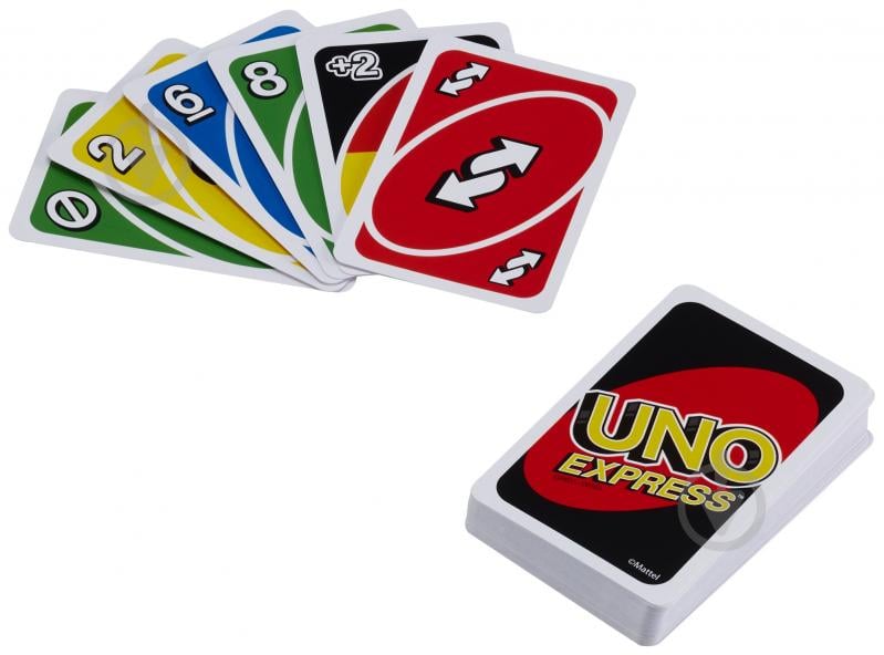 Гра настільна Uno Настільна гра UNO "Експрес" GDR45 - фото 2
