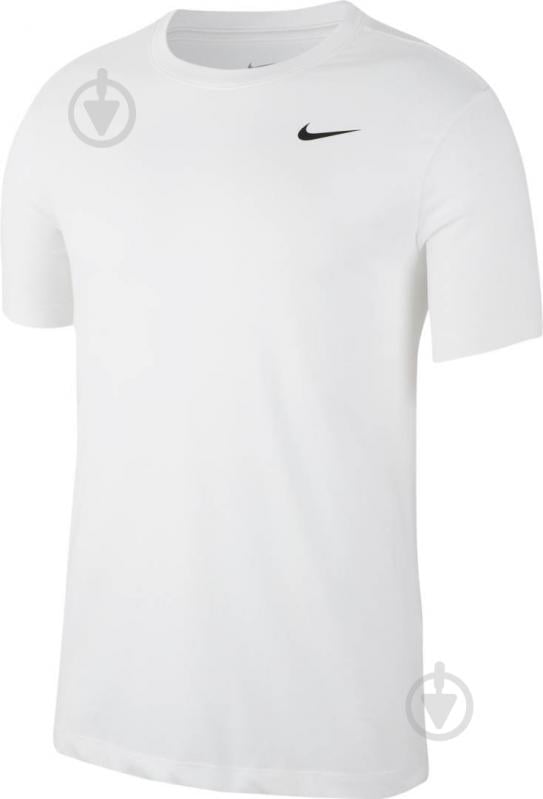 Футболка Nike M NK DRY TEE DFC CREW SOLID AR6029-100 р.XL белый - фото 1