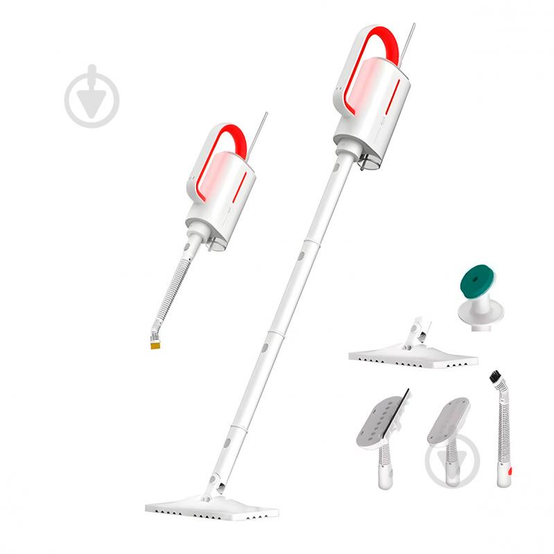 Пароочисник Deerma Multi-function Steam Cleaner 1600W White DEM-ZQ610 - фото 1