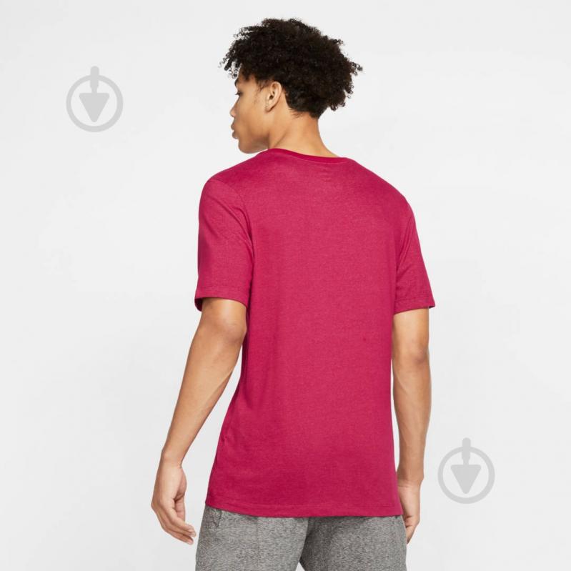 Футболка Nike M NK DRY TEE DFC CREW SOLID AR6029-620 р.S красный - фото 4