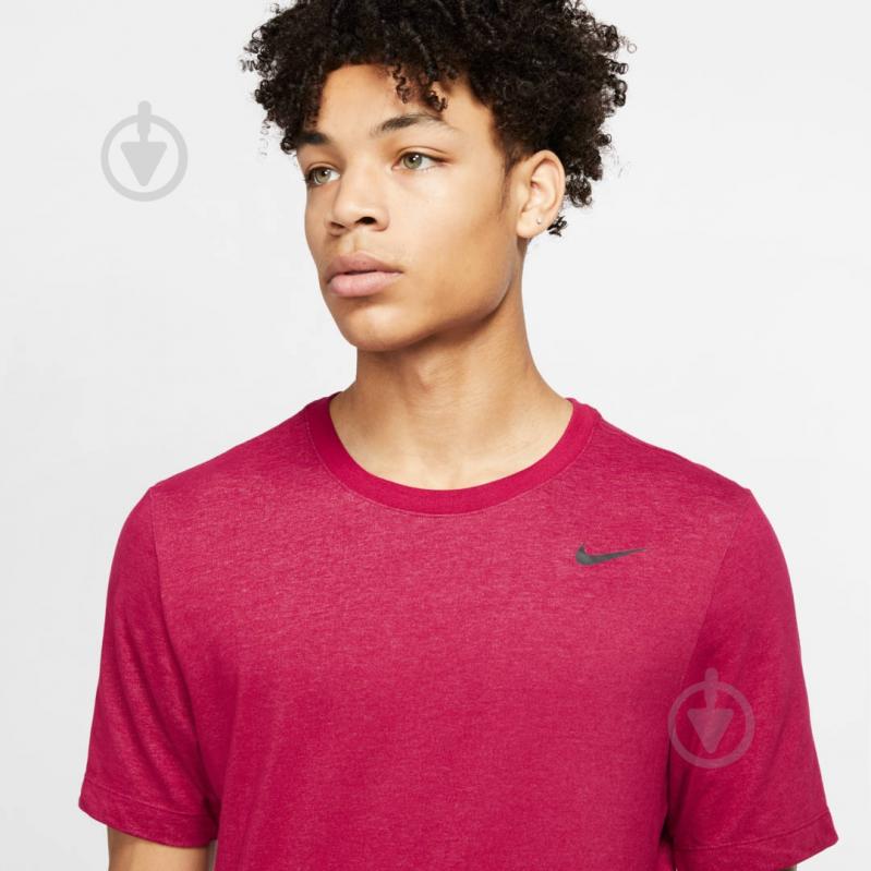 Футболка Nike M NK DRY TEE DFC CREW SOLID AR6029-620 р.S красный - фото 5