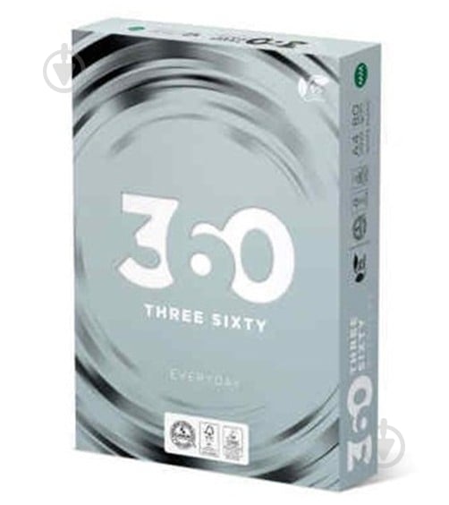 Папір офісний 360 Everyday A4 80 г/м 500 аркушів - фото 1 Папір офісний 360 Everyday A4 80 г/м 500 аркушів - фото 1