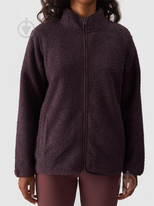 Джемпер 4F FLEECE F257 4FWAW24TFLEF257-50S р.XS фиолетовый - фото 6