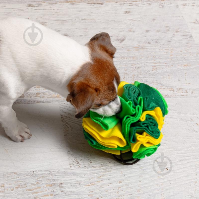 Игрушка для собак Fanny Animals нюхальный мяч МС 160401-19 - фото 5
