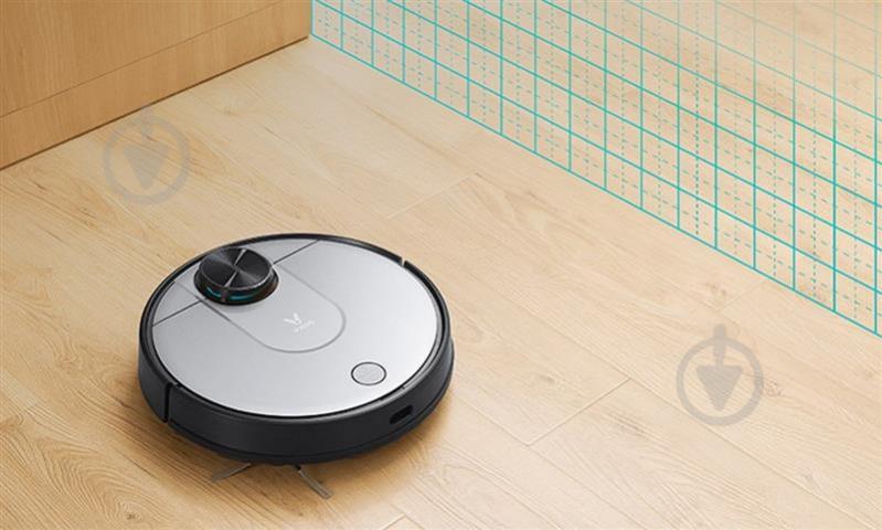 Робот-пилосос VIOMI V2 Pro Vacuum Cleaner black/grey - фото 7