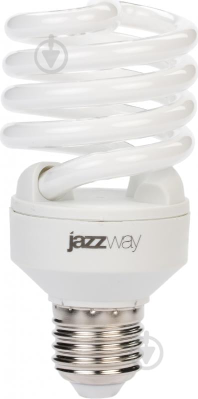 Лампа КЛЛ  JAZZway PES-SF2 T2 25 Вт E27 2700 К 220 В 1007353 - фото 1