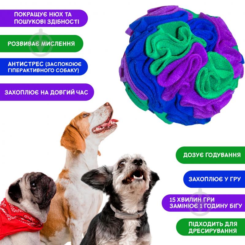 М'яка іграшка Fanny Animals Нюхальний м'яч МС 160401-14 - фото 2 М'яка іграшка Fanny Animals Нюхальний м'яч МС 160401-14 - фото 2