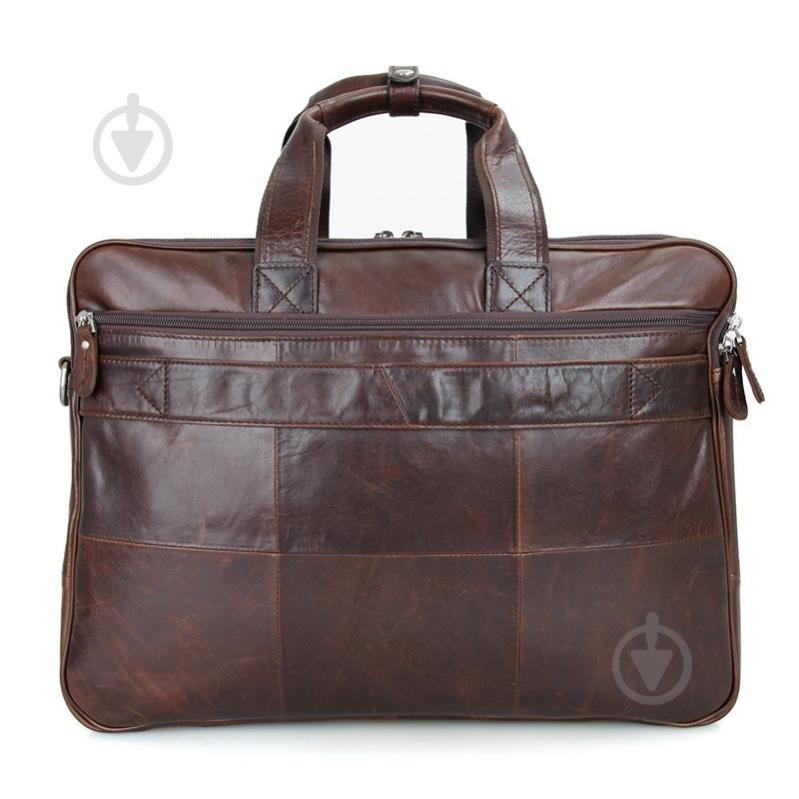 Сумка мужская для документов Tiding Bag 7343C коричневый - фото 2