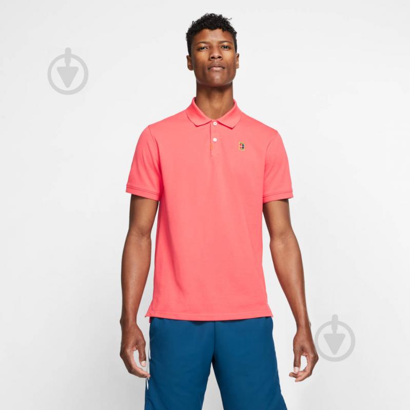 Поло Nike THE POLO HERITAGE SLIM BQ4461-850 L рожевий - фото 3