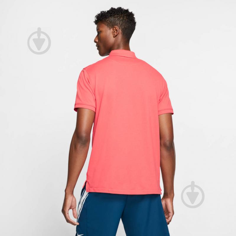 Поло Nike THE POLO HERITAGE SLIM BQ4461-850 L рожевий - фото 4