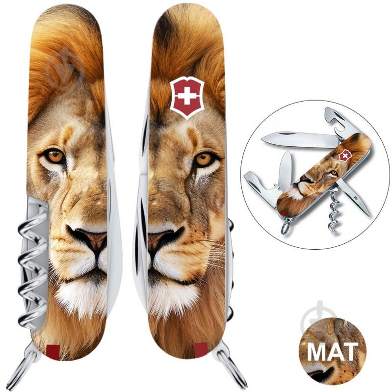 Нож швейцарский Victorinox SPARTAN ANIMAL Лев 1.3603.7.F1010pw 102596 - фото 5