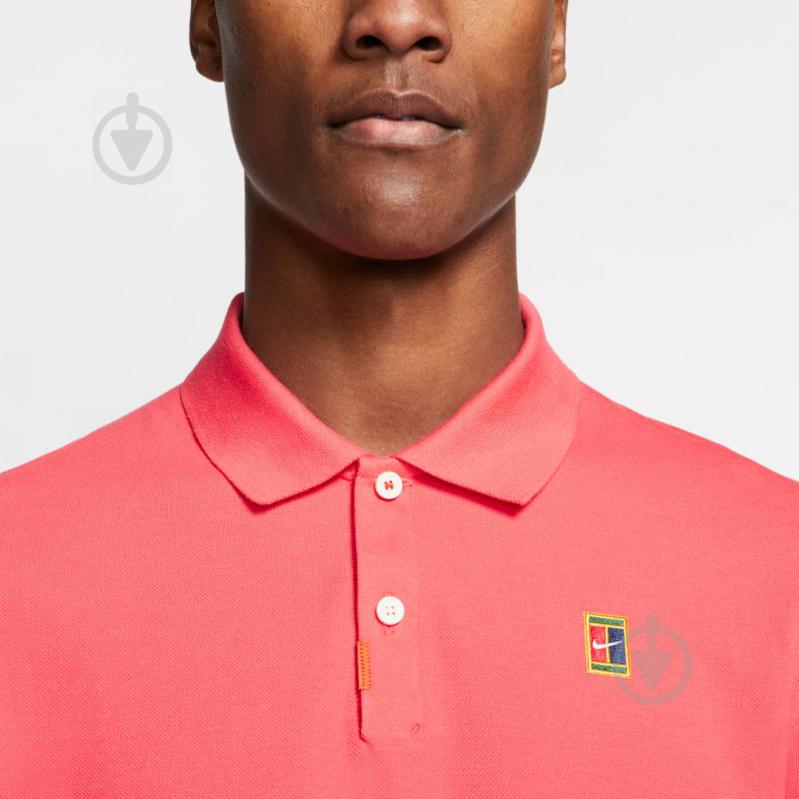 Поло Nike THE POLO HERITAGE SLIM BQ4461-850 р.XL рожевий - фото 5