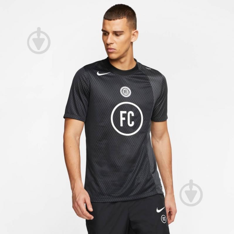 Футболка Nike M NK FC AWAY JSY SS BQ5725-010 р.M черный - фото 1