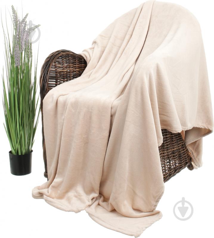 Плед Basic 200x220 см абрикос La Nuit - фото 1