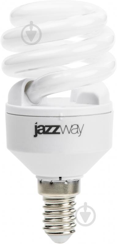 Лампа КЛЛ  JAZZway PESL-SF2 T2 11 Вт E14 2700 К 220 В 1007179 - фото 1