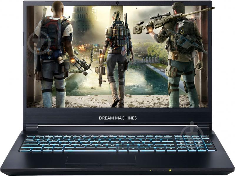 Ноутбук Dream Machines G1660Ti-15 15,6" (G1660TI-15UA28) black - фото 1