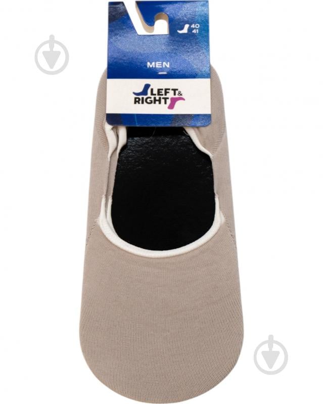 Следы мужские L&R 251 00 р.44-45 перламутровый 1 шт. - фото 1