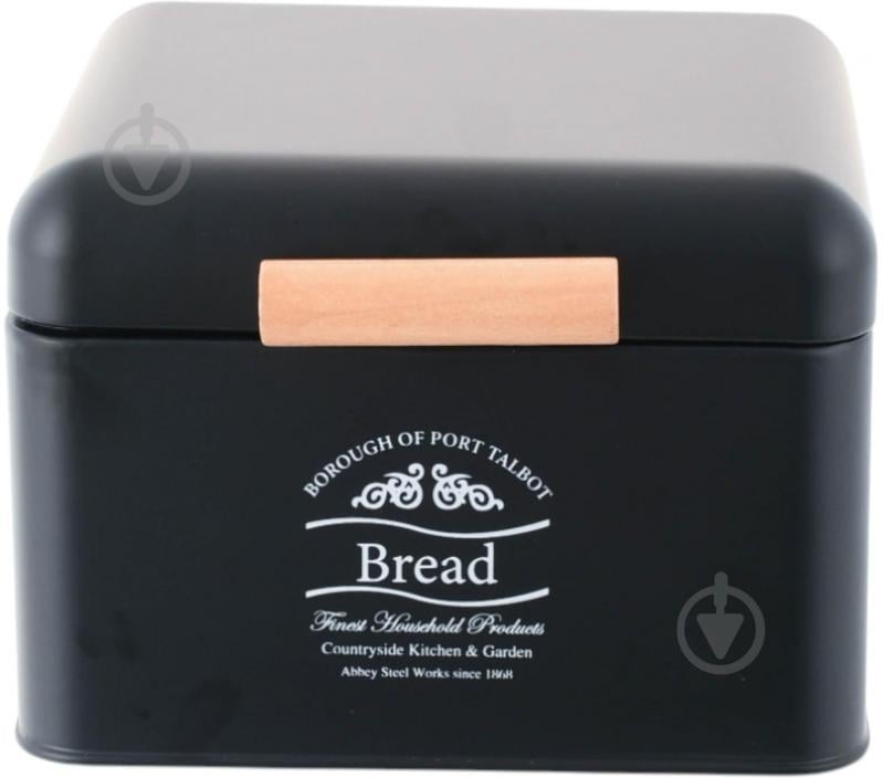 Хлебница Flamberg Premium Civico 20,1x20,1x14,2 см черный - фото 2