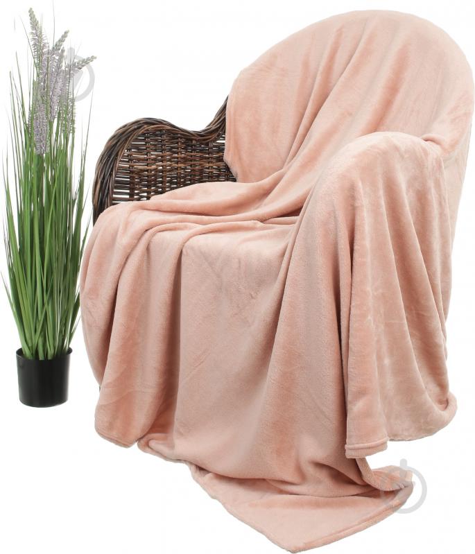 Плед Basic 160x200 см коралловый La Nuit - фото 1