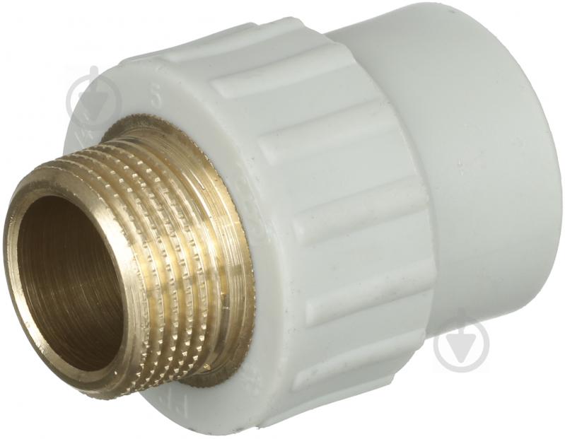 Перехідник З Prawtech PP-R O25 мм x 3/4" PP130025034 - фото 2