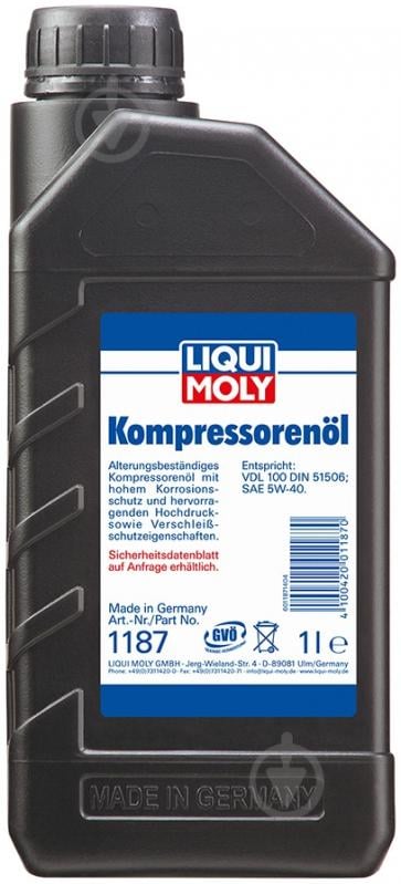 Мастило компресорне Liqui Moly Kompressorenol VDL 100 1 л (1187) - фото 1