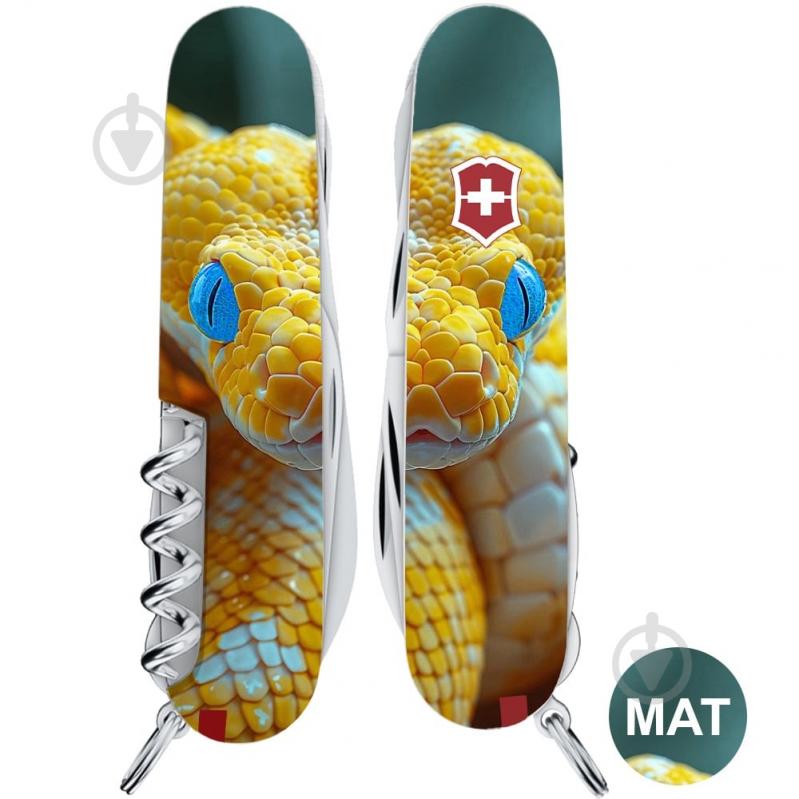 Нож швейцарский Victorinox MOUNTAINEER ANIMAL Змей 1.3743.7.F1050pw 102600 - фото 4