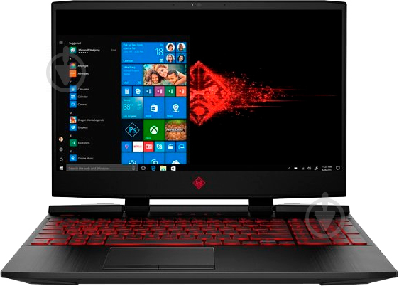 Ноутбук HP Omen 15-dc0017ua 15,6" (6VL23EA) black - фото 1