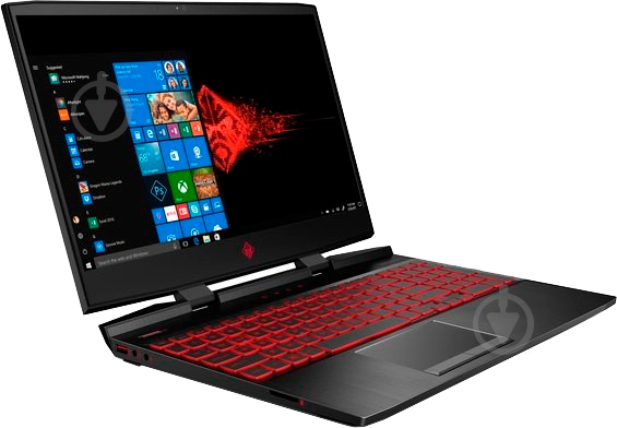 Ноутбук HP Omen 15-dc0017ua 15,6" (6VL23EA) black - фото 3