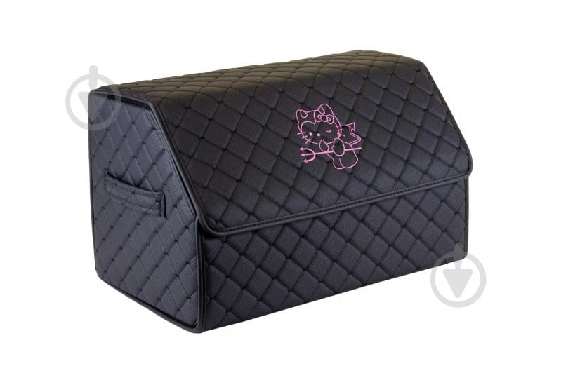 Сумка автомобильная ECO M 30x30x50 см Devil Hello Kitty EVAtech EHECEMBBBBV273 черный - фото 1