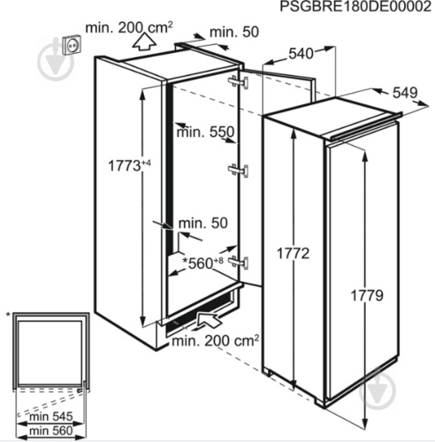 Встраиваемая морозильная камера Electrolux RUT6NF18S - фото 2