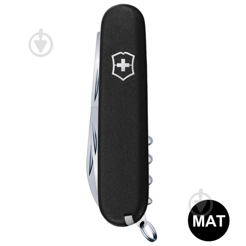 Нож швейцарский Victorinox SPARTAN MAT черный матовый лак 1.3603.3.M0007p 99981 - фото 6