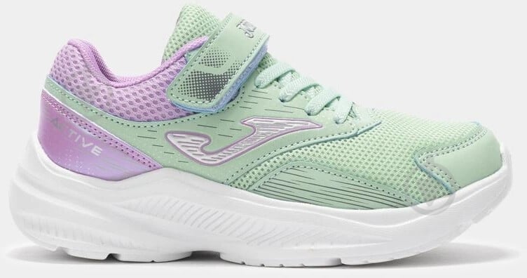 Кросівки для дівчаток Joma ACTIVE JR JACTIS2515V р.31 світло-зелені - фото 1 Кросівки для дівчаток Joma ACTIVE JR JACTIS2515V р.31 світло-зелені - фото 1