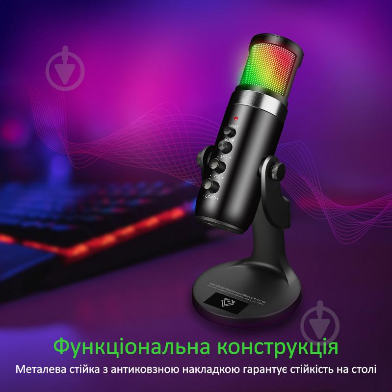 Микрофон Vertux Crusader USB (crusader.black) - фото 3