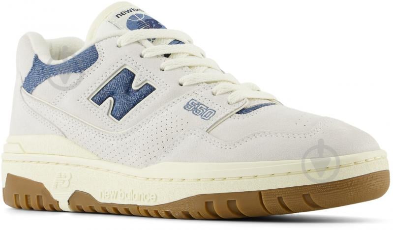 Кроссовки женские демисезонные New Balance 550 BBW550GG р.37 белые - фото 3