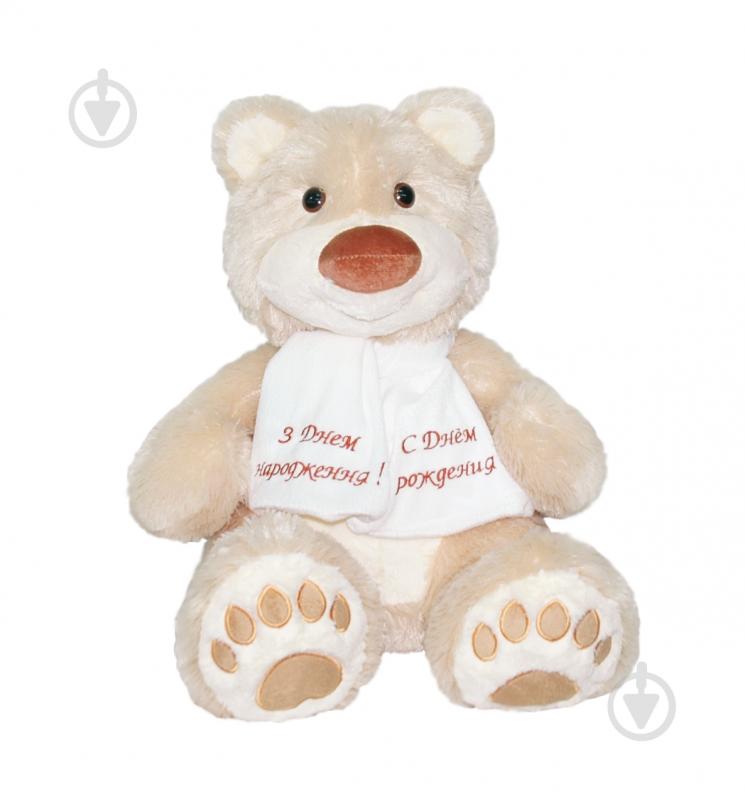 Мягкая игрушка Тигрес Мишка Мемедик 30 см кремовый - фото 1 Мягкая игрушка Тигрес Мишка Мемедик 30 см кремовый - фото 1