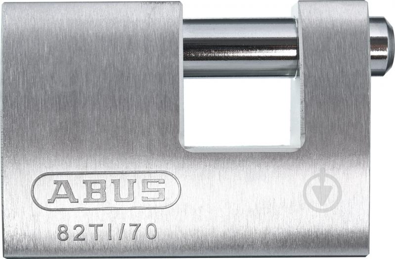 Замок навісний Abus 82ti/70 напівзакритий (пальцевий) - фото 1