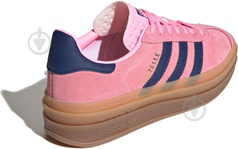 Кроссовки женские демисезонные Adidas GAZELLE BOLD W H06122 р.36 розовые - фото 4