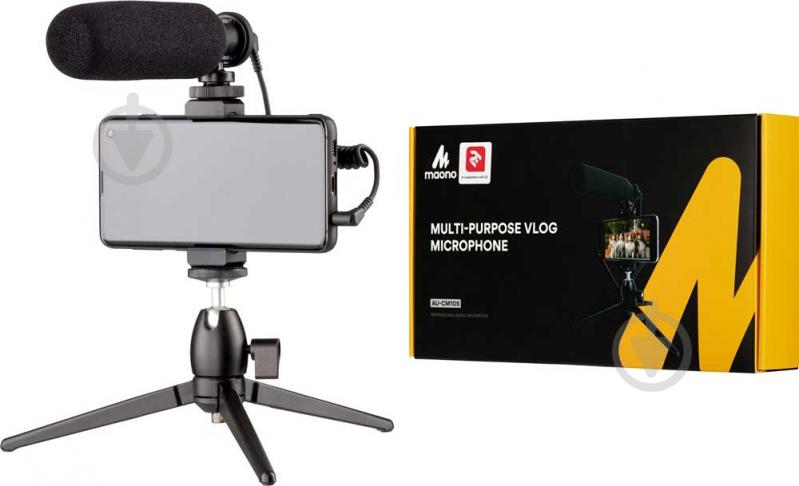 Микрофон 2E для ПК с триподом для мобильных устройств Maono by 2E-MM011 - фото 2 Микрофон 2E для ПК с триподом для мобильных устройств Maono by 2E-MM011 - фото 2