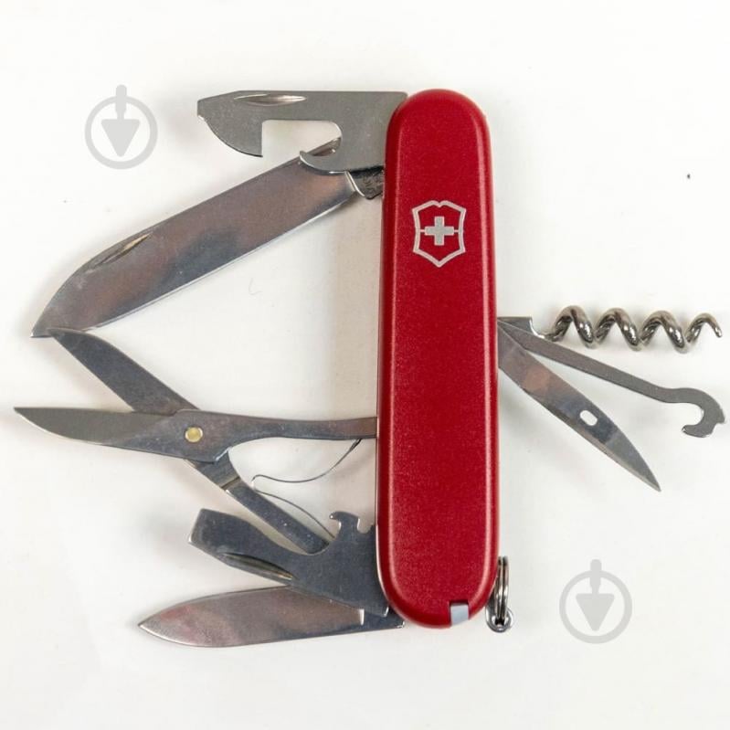 Нож швейцарский Victorinox CLIMBER MAT красный матовый лак 1.3703.M0007p 100006 - фото 6