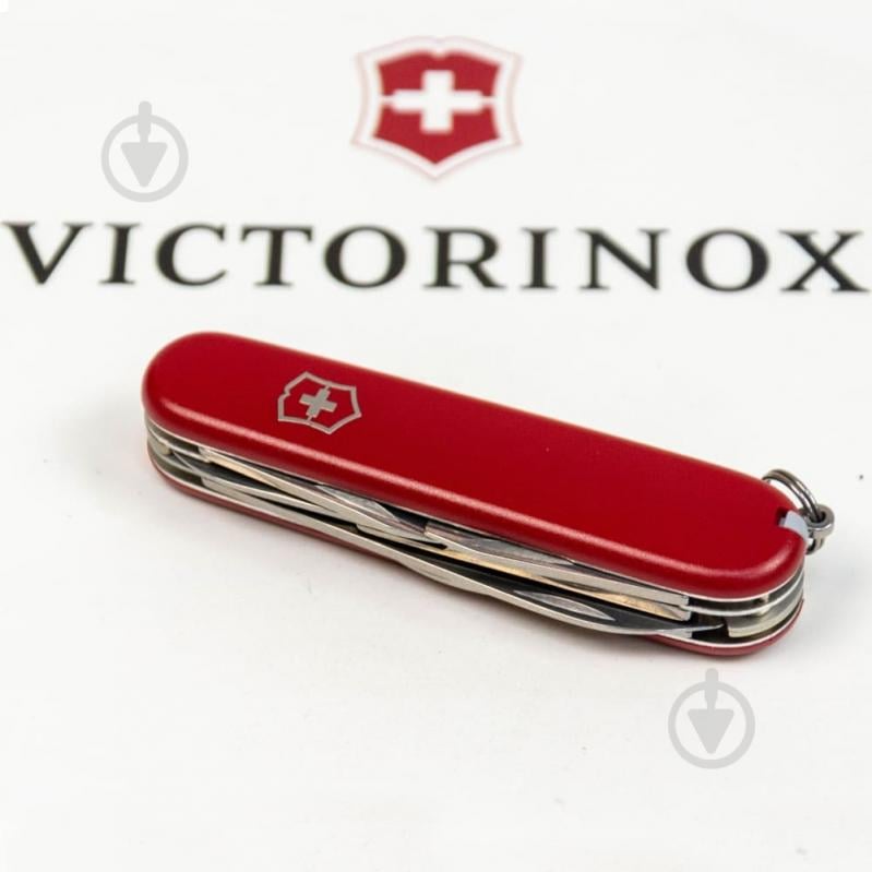 Нож швейцарский Victorinox CLIMBER MAT красный матовый лак 1.3703.M0007p 100006 - фото 5