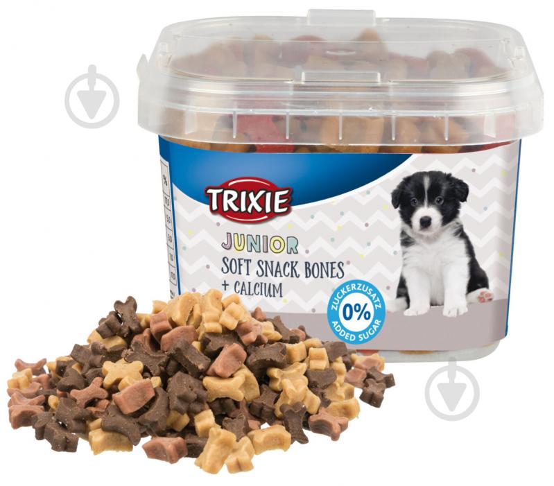 Ласощі Trixie для цуценят Junior Soft Snack Bones з кальцієм 140 г - фото 3