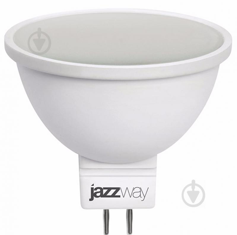 Лампа светодиодная Jazzway PLED-JCDR 7 Вт MR16 матовая GU5.3 230 В 2700 К 1010995 - фото 1