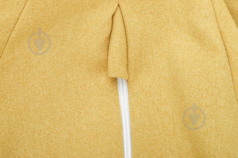 Кресло-мешок Марбет Malaga №14 L 230 л желтый - фото 3