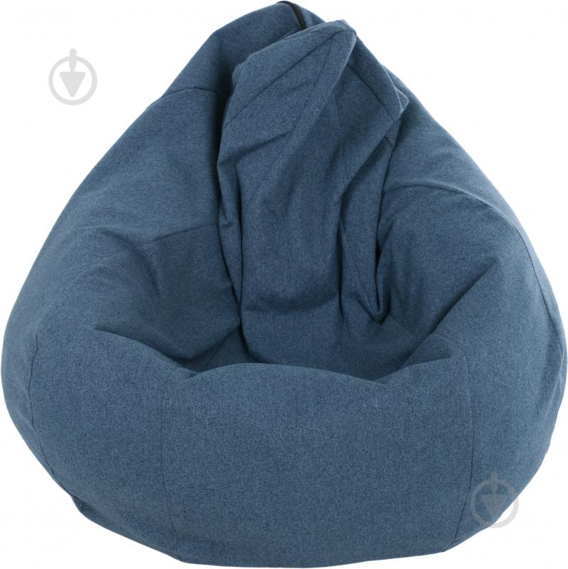 Кресло-мешок Марбет Malaga №18 M 160 л синий - фото 2 Кресло-мешок Марбет Malaga №18 M 160 л синий - фото 2