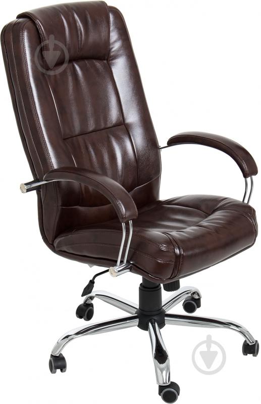 Кресло AMF Art Metal Furniture Монако мадрас темно-коричневый - фото 1 Кресло AMF Art Metal Furniture Монако мадрас темно-коричневый - фото 1