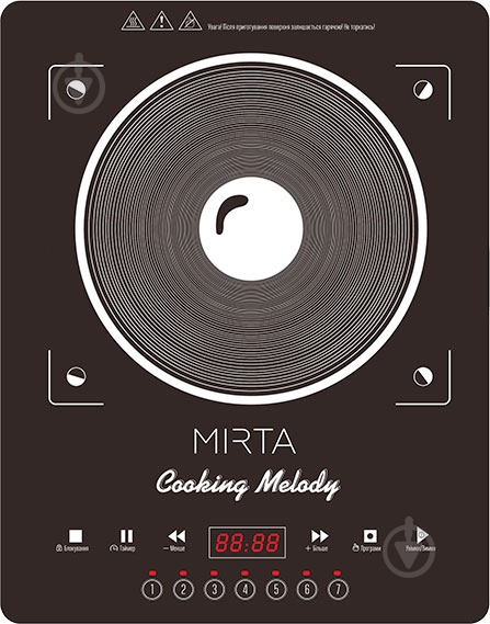 Плита индукционная настольная Mirta IP8918 - фото 2