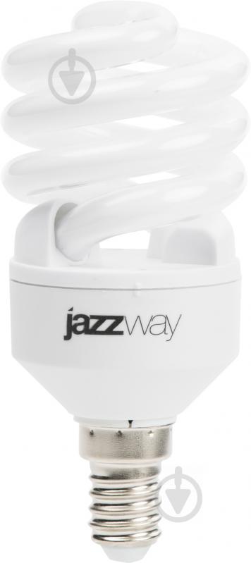 Лампа КЛЛ  JAZZway PES-SF2 T2 15 Вт E14 4000 К 220 В 1007216 - фото 1