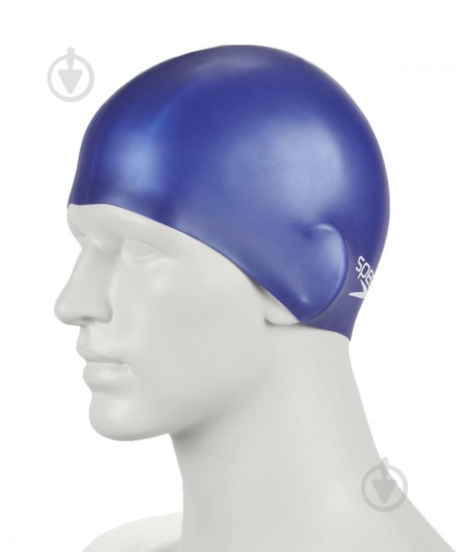 Шапочка для плавання Speedo Cap Silicone Junior 8-709900002 one size блакитний - фото 1