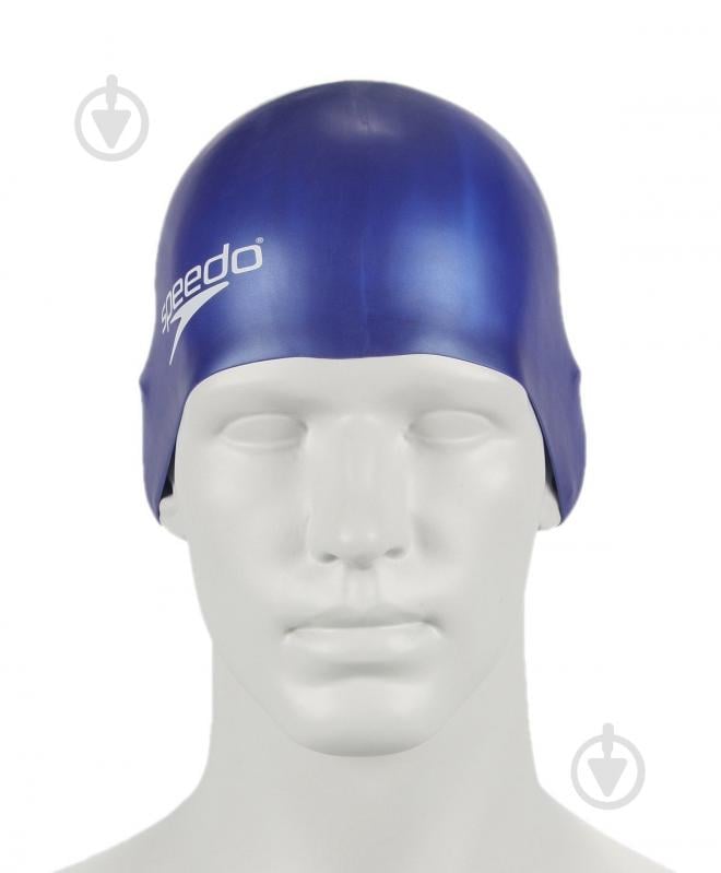 Шапочка для плавання Speedo Cap Silicone Junior 8-709900002 one size блакитний - фото 2